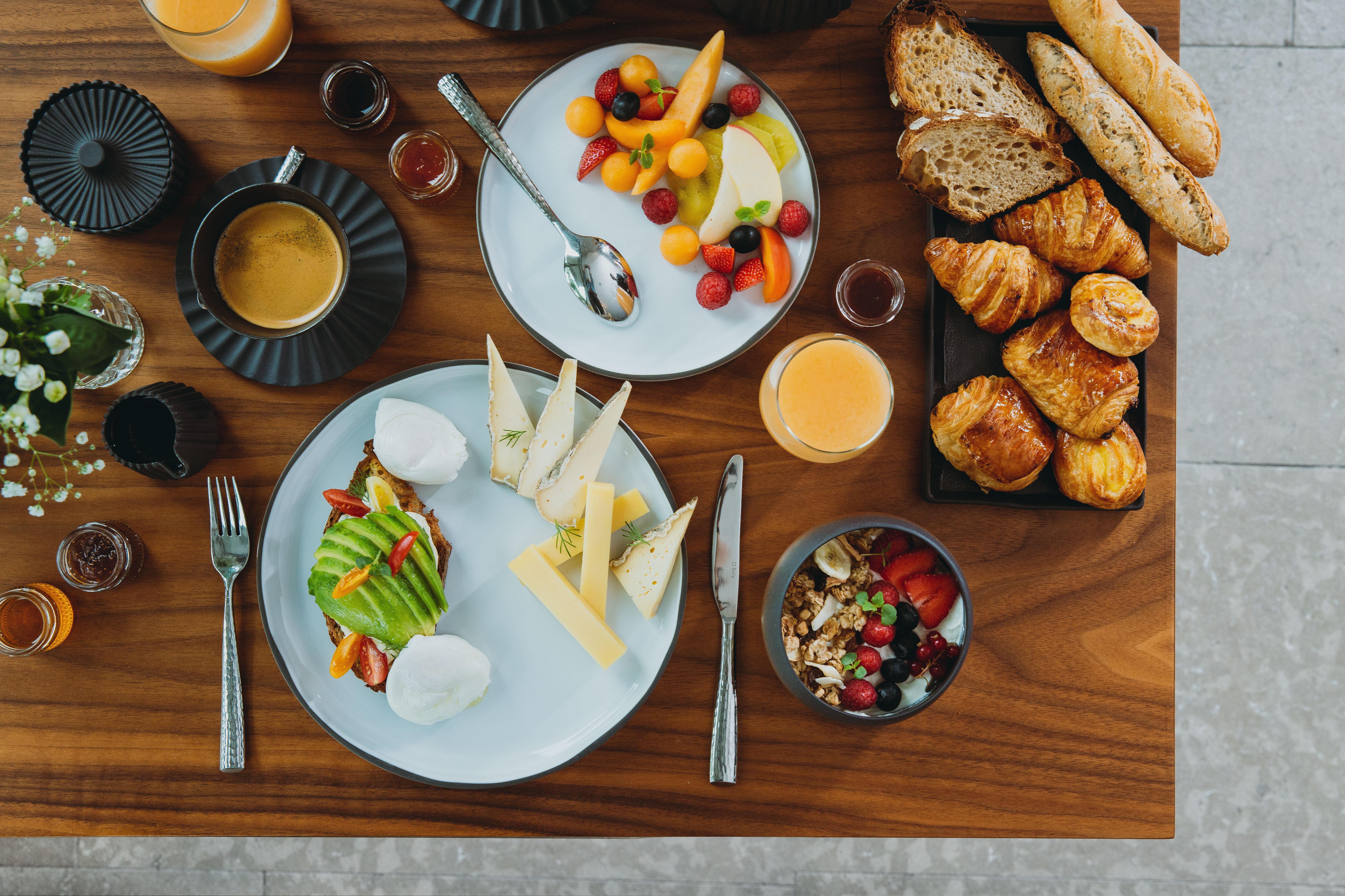 Intercontinental Lyon - Hotel Dieu By Ihg Exterior foto A typical breakfast at the hotel